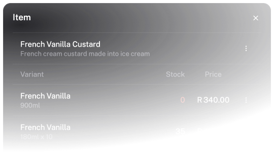 Product variants