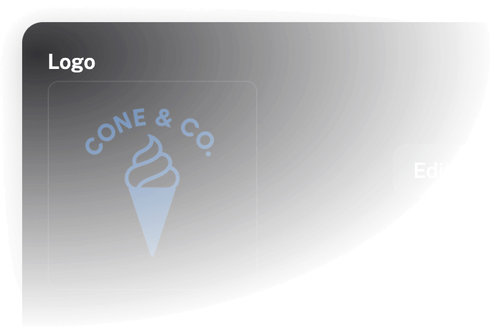 Custom logo