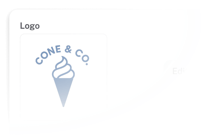 Custom logo
